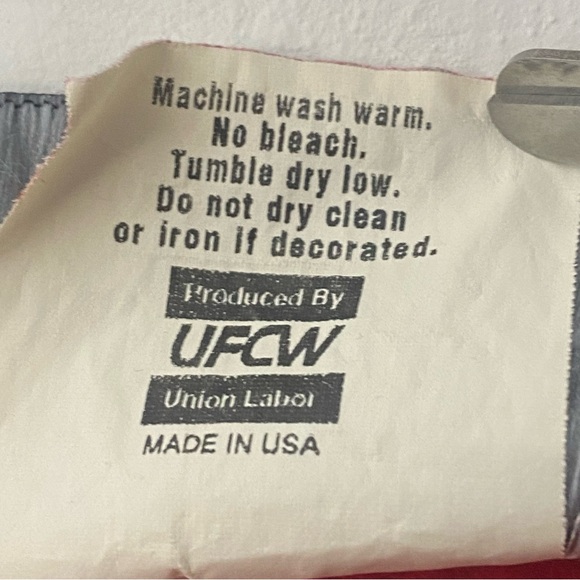 Vintage 90’s Communications Workers Of America Crewneck Sweatshirt Made In USA L - Picture 7 of 7